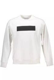 White Cotton Men Sweater