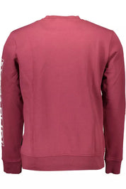 Red Cotton Men Sweater