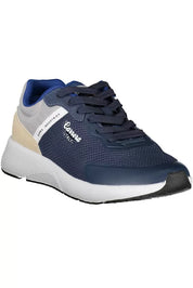 Blue ECO Leather Men Sneaker