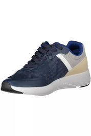 Blue ECO Leather Men Sneaker