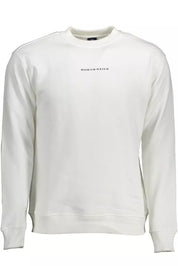 White Cotton Men Sweater