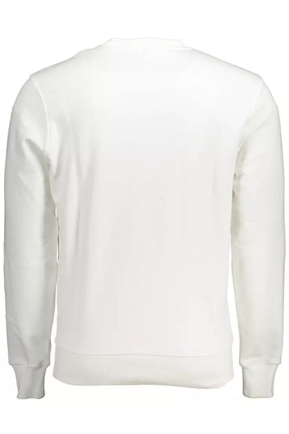 White Cotton Men Sweater