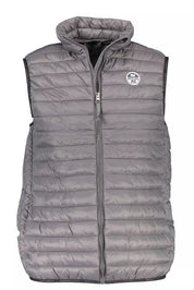 Gray Polyamide Men Jacket