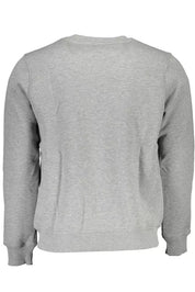 Gray Cotton Men Sweater