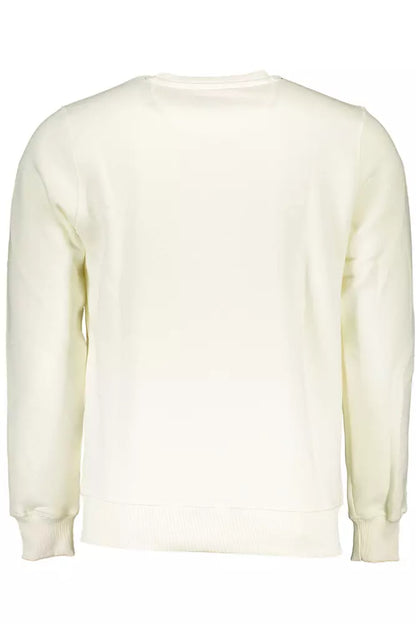 White Cotton Men Sweater