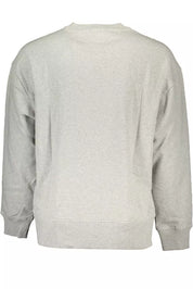 Gray Cotton Men Sweater