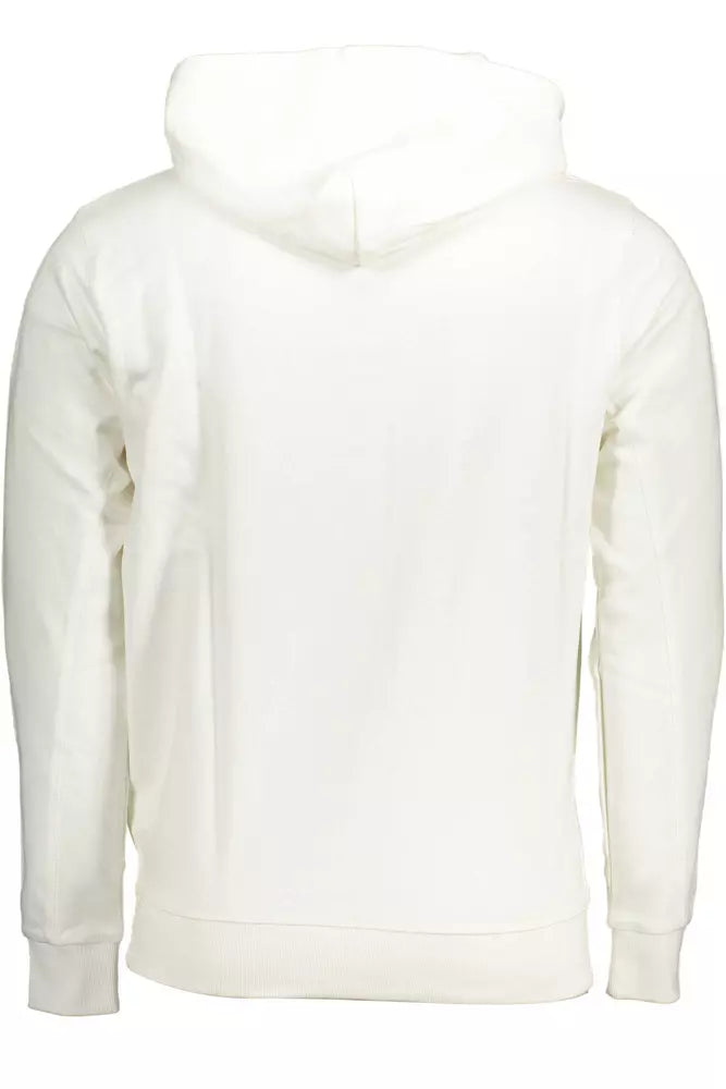 White Cotton Men Sweater