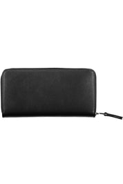 Black Polyethylene Women Wallet