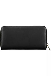 Black Polyethylene Women Wallet