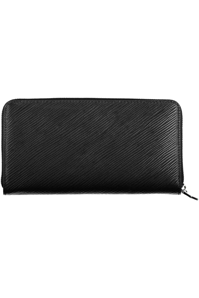 Black Polyethylene Women Wallet