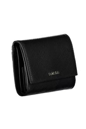 Black Polyethylene Women Wallet