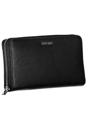 Black Polyethylene Women Wallet