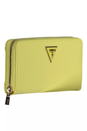 Yellow Polyethylene Women Wallet