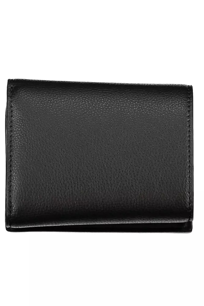 Black Polyethylene Women Wallet