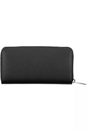 Black Polyethylene Women Wallet