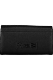 Black Polyethylene Women Wallet