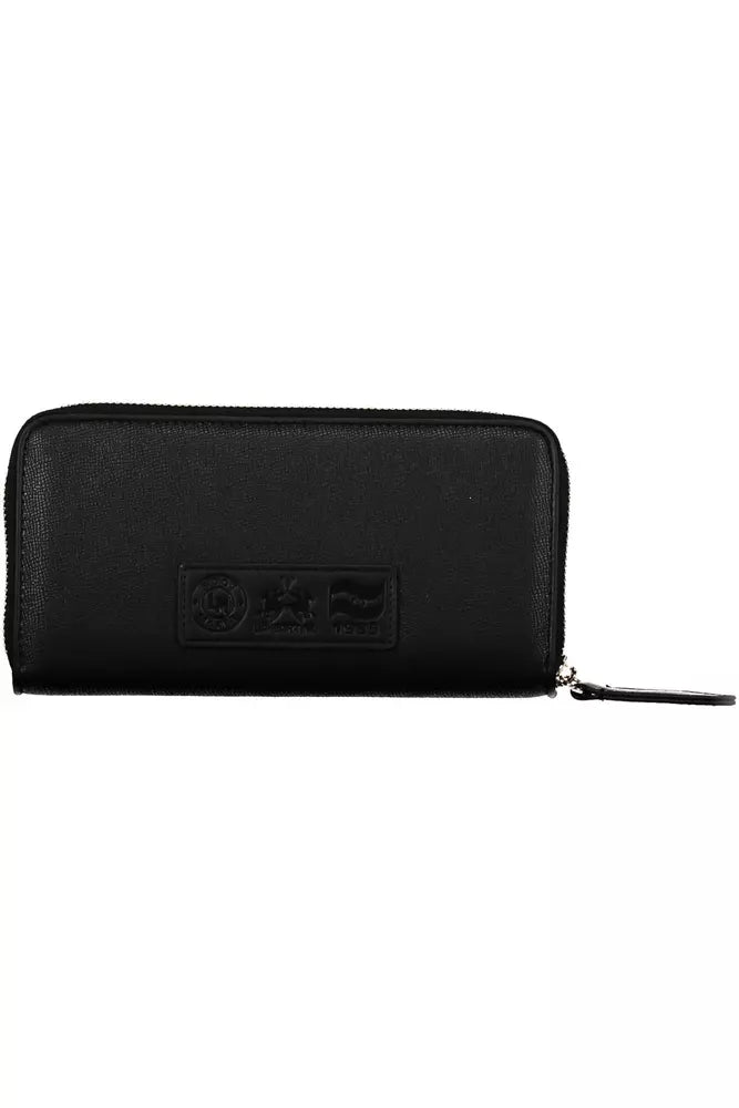 Black Polyethylene Women Wallet