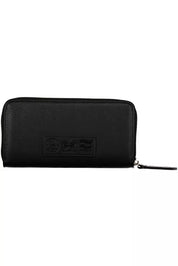 Black Polyethylene Women Wallet