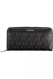 Black Polyethylene Women Wallet