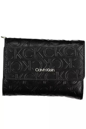 Black Polyethylene Women Wallet