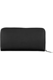 Black Polyethylene Women Wallet