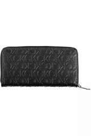 Black Polyethylene Women Wallet