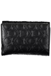 Elegant Black Polyethylene Wallet with RFID Blocker