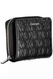 Black Polyethylene Women Wallet