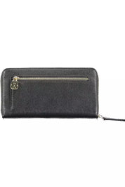 Black Polyethylene Women Wallet