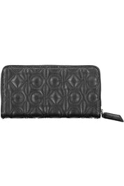 Black Polyethylene Women Wallet