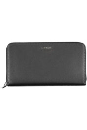 Black Polyethylene Women Wallet