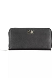 Black Polyethylene Women Wallet