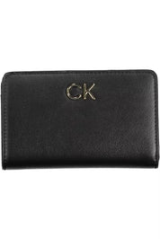 Black Polyethylene Women Wallet