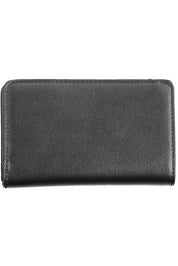 Black Polyethylene Women Wallet