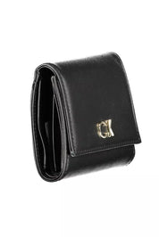 Black Polyethylene Women Wallet