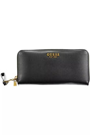 Black Polyethylene Women Wallet