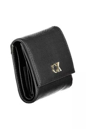 Black Polyethylene Women Wallet