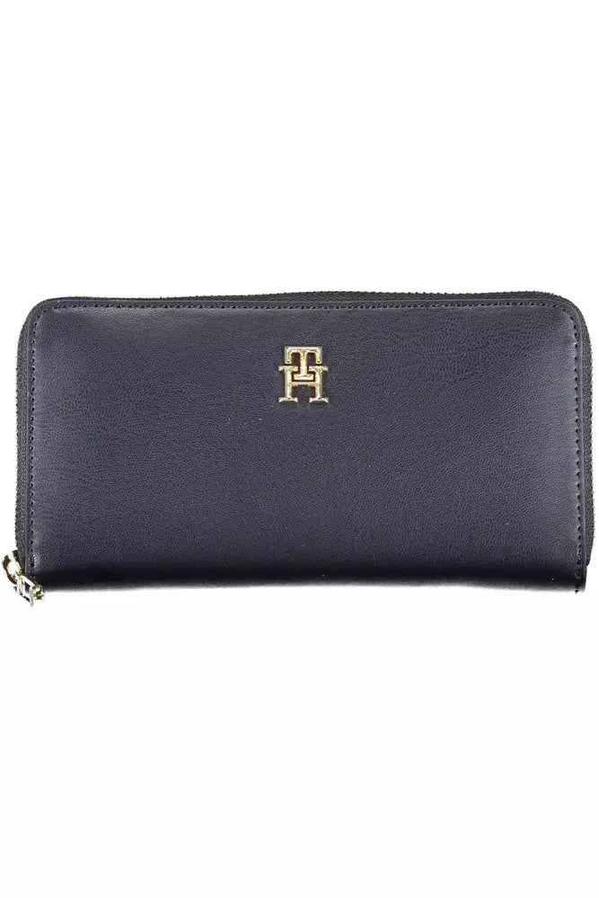 Blue Polyethylene Women Wallet