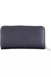 Blue Polyethylene Women Wallet