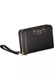 Black Polyethylene Women Wallet