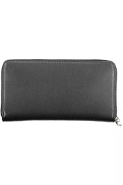 Black Polyethylene Women Wallet