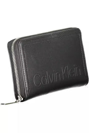 Black Polyethylene Women Wallet