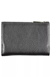 Black Leather Women Wallet