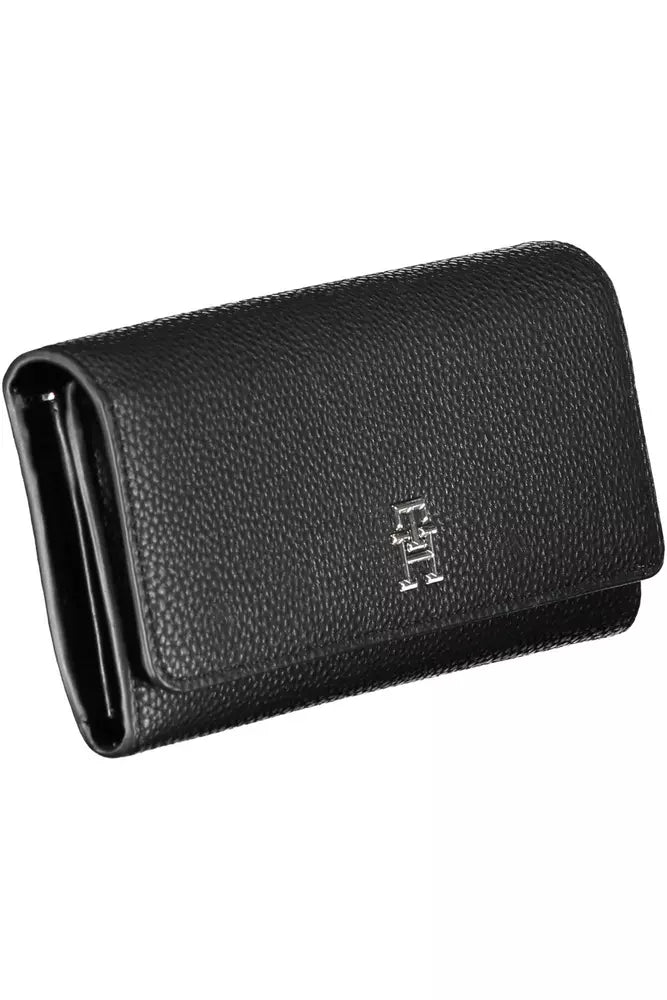 Black Polyethylene Women Wallet