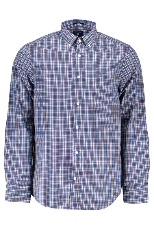 Purple Cotton Men Shirt