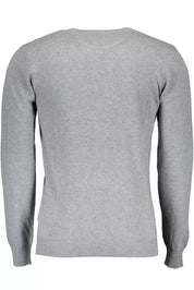 Gray Wool Men Sweater