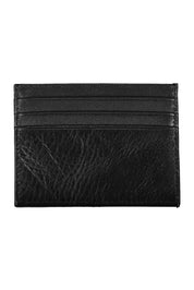 Black Leather Men Wallet