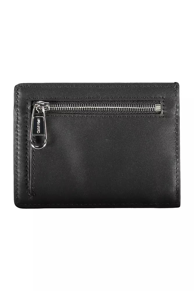 Black Polyethylene Men Wallet