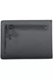 Black Polyester Men Wallet