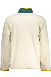 Beige Polyester Men Sweater